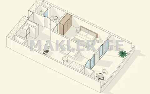  იყიდება მშენებარე ბინა ისანში  ქეთევან წამებულის გამზირზე 