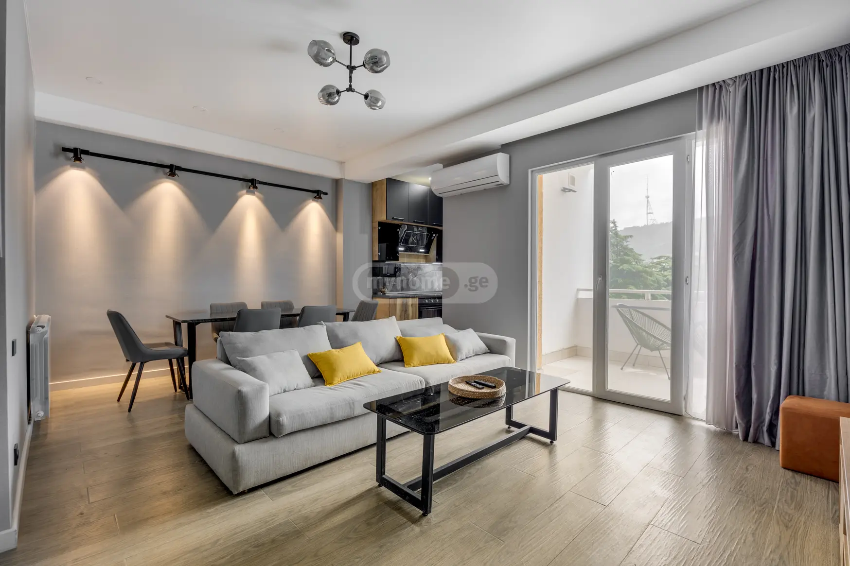  For Rent 3 room  Apartment in Saburtalo dist.  in S.Chikovani st. 