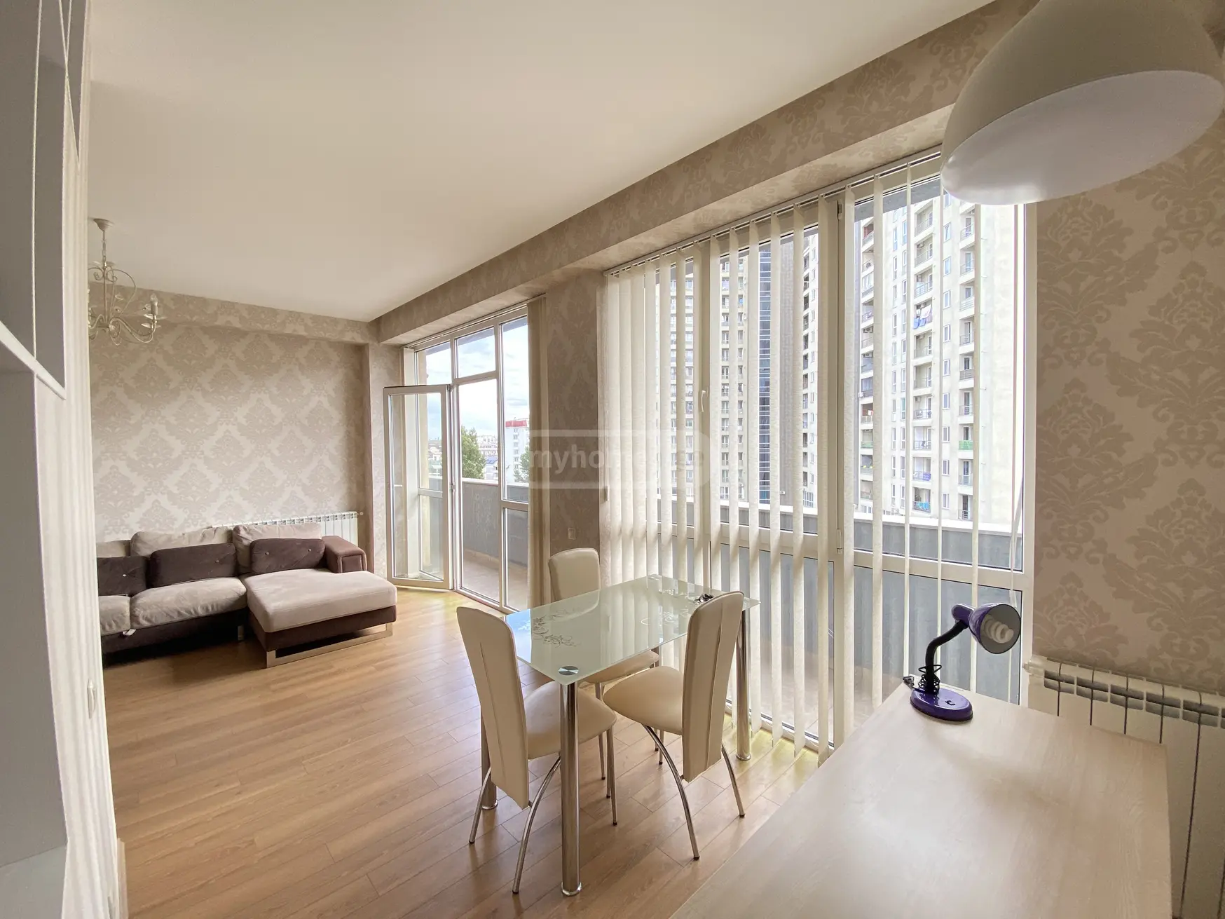  For Rent 2 room  Apartment in Saburtalo dist.  in Kavtaradze st. 