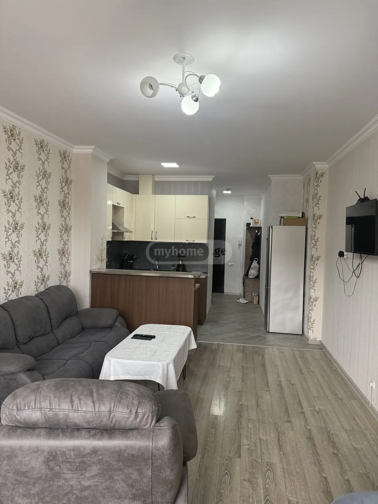  Сдаётся 2 комнатная  Квартира в Сабуртало  на ул. С.Чиковани 