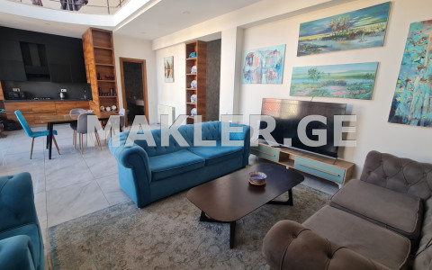  For Sale 7 room  Apartment in Isani dist.  in Bochormi st. 