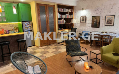  For Sale 2 room  Apartment in Saburtalo dist.  in O. Lortkipanodze st. 