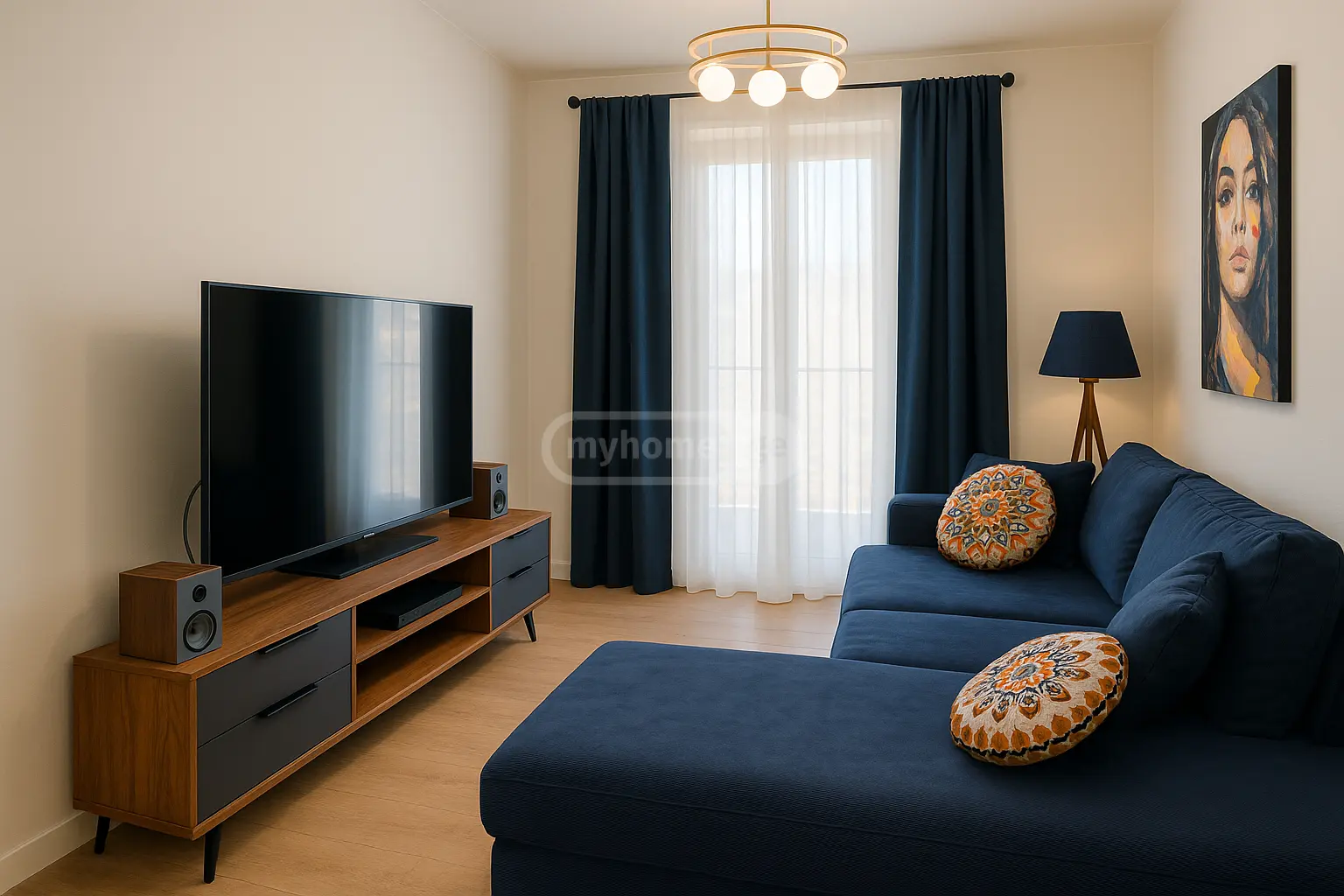  Kiralık 2   Daire in Saburtalo dist.  in Gelovani avenue 