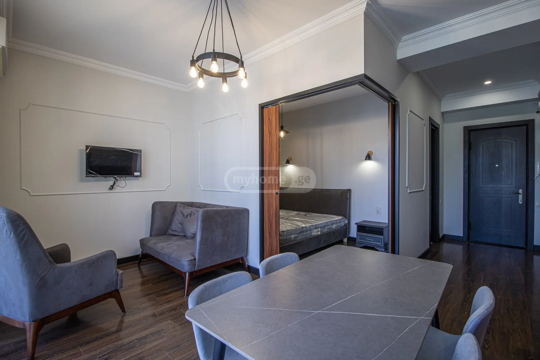  Kiralık 2   Daire in Vake dist.  in N. Djvania st. 