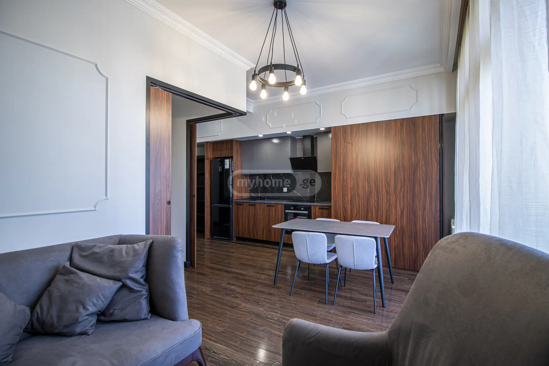  Kiralık 2   Daire in Vake dist.  in N. Djvania st. 