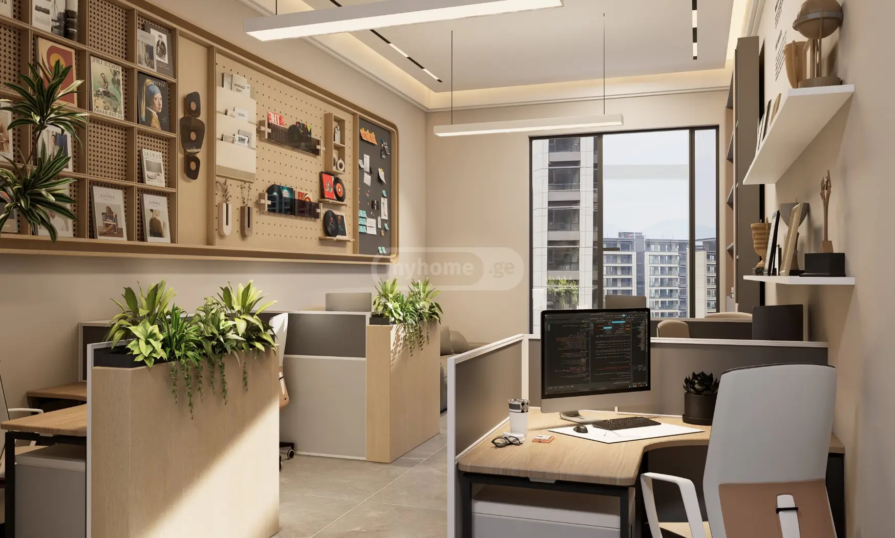  Сдаётся 62 m² площадь Офис в Сабуртало  на ул. Шартава 