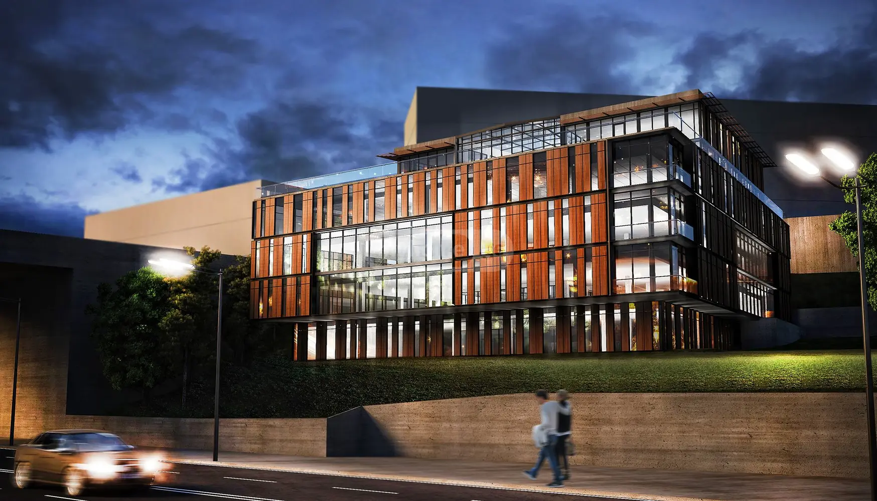  Kiralık 542 m²  Büro & Ofis in Saburtalo dist.  in Saakadze square 