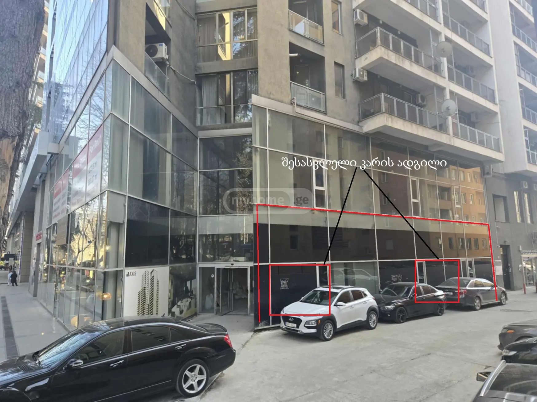  Сдаётся 165 m² площадь Коммерческая площадь в Сабуртало  на пр. Ал. Казбеги 