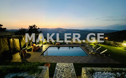  იყიდება 450 m² ფართობის საკუთარი სახლი წყნეთში