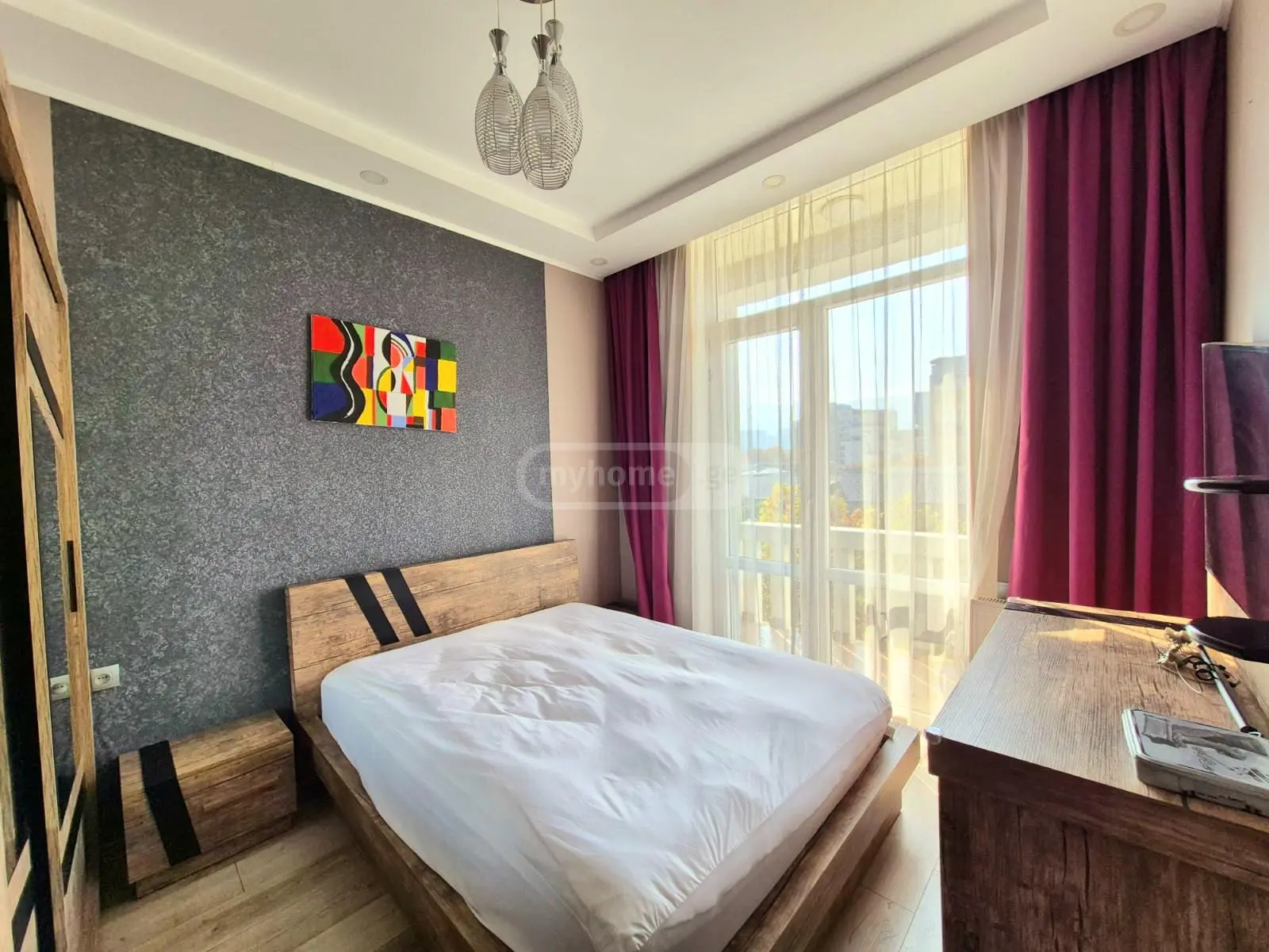  Сдаётся 3 комнатная  Квартира в Сабуртало  на ул. Шартава 