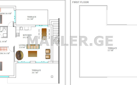  იყიდება მშენებარე საკუთარი სახლი გრიგოლეთში