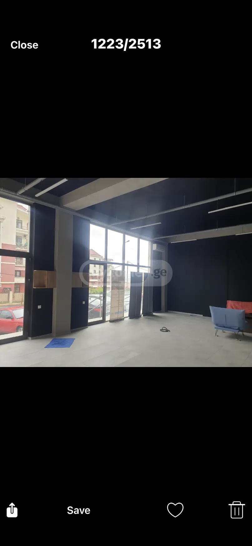  ქირავდება 80 m² ფართობის კომერციული ფართი ვაკეში  ნ. ჟვანიას ქუჩაზე 