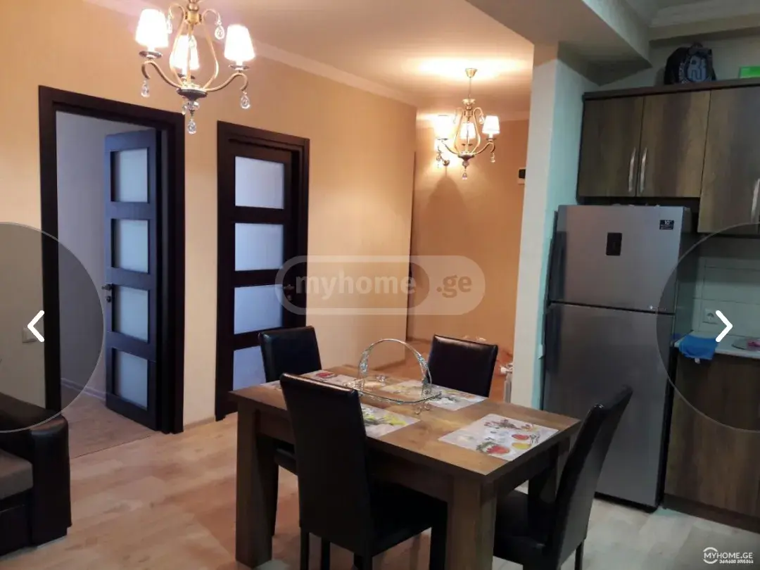  Сдаётся 3 комнатная  Квартира в Глдани  на ул. Канделаки 