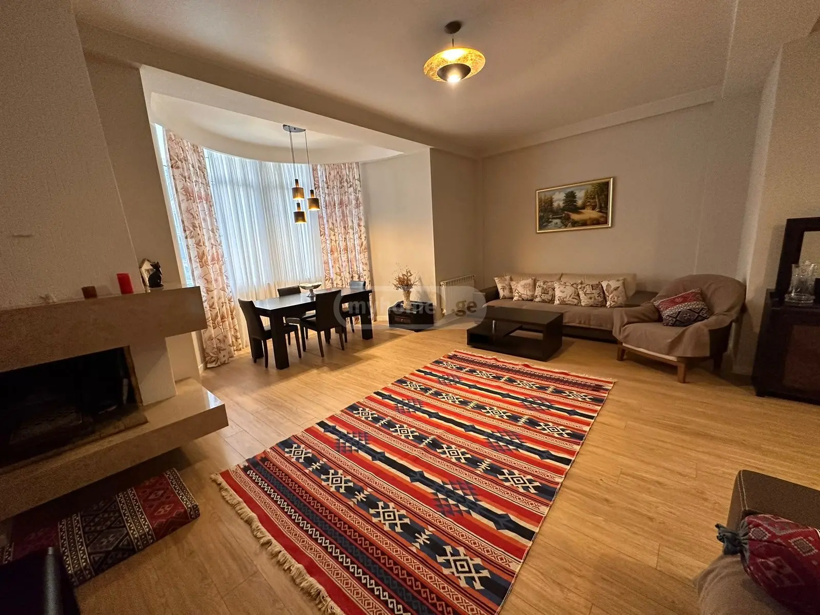  For Rent 3 room  Apartment in Vake dist.  in N. Djvania st. 