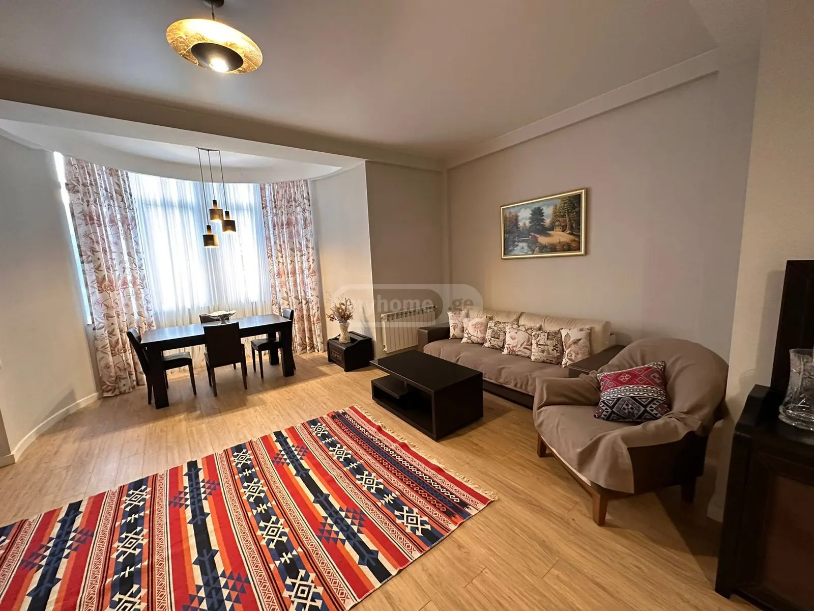  For Rent 3 room  Apartment in Vake dist.  in N. Djvania st. 