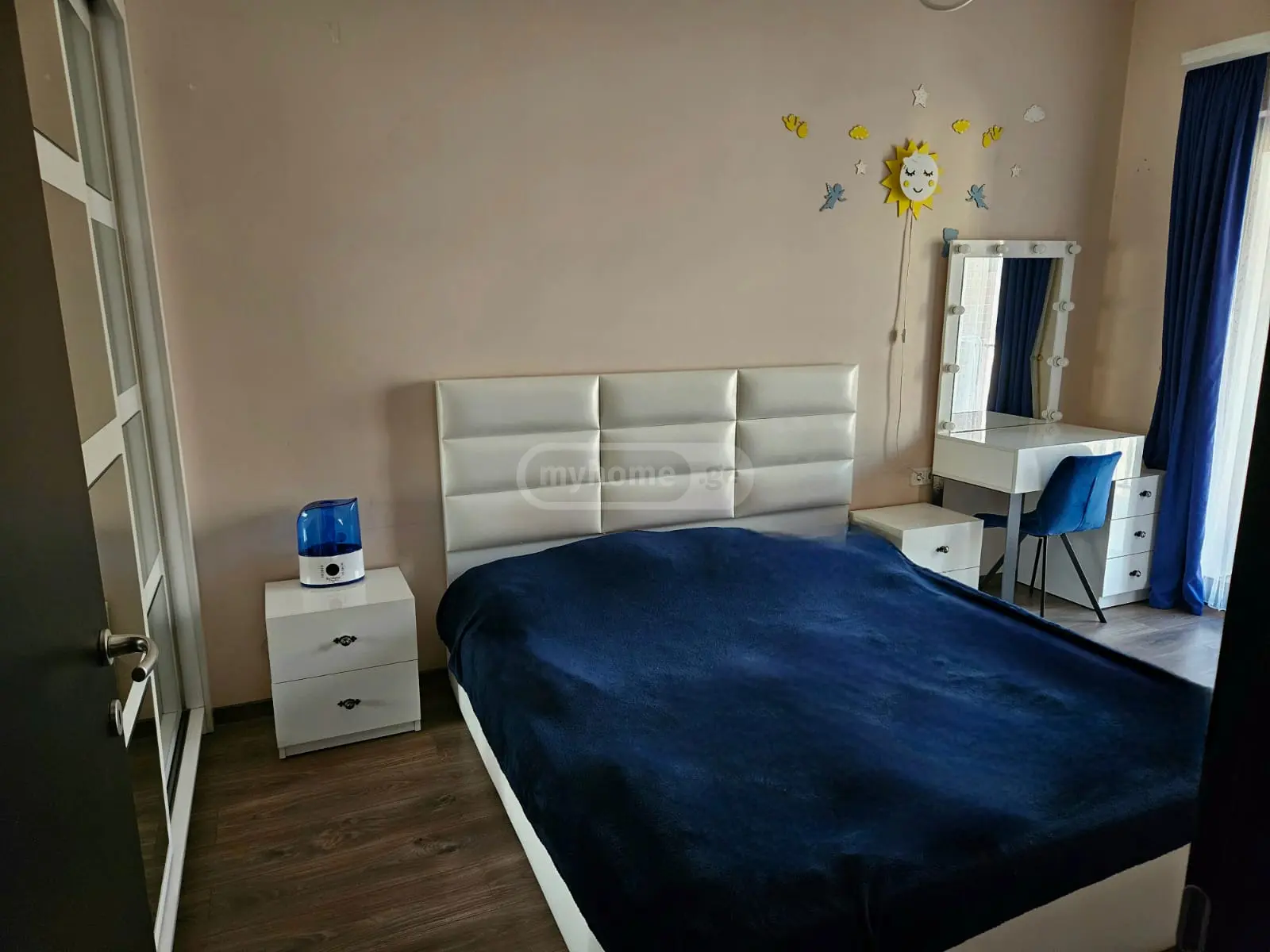  ქირავდება 2 ოთახიანი  ბინა საბურთალოზე  ნუცუბიძის ქუჩაზე 