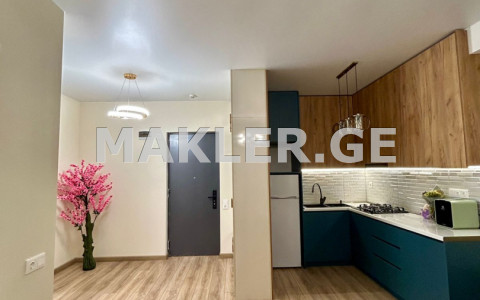  ქირავდება 2 ოთახიანი  ბინა დიდ დიღომში  პეტრე იბერის ქუჩაზე 