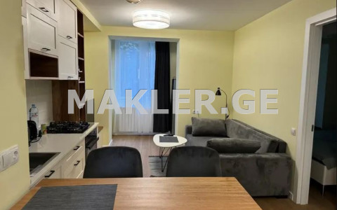  Продается 1 комнатная  Квартира в Ваке  на ул. Цкнети 