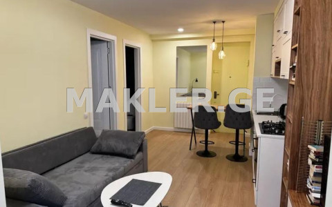  Продается 1 комнатная  Квартира в Ваке  на ул. Цкнети 