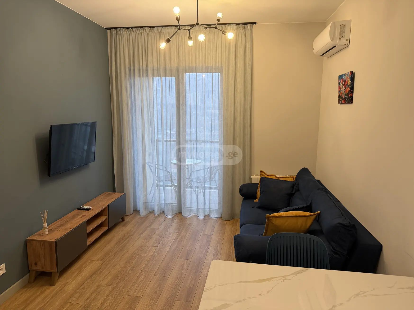  For Rent 2 room  Apartment in Saburtalo dist.  in Gelovani avenue 