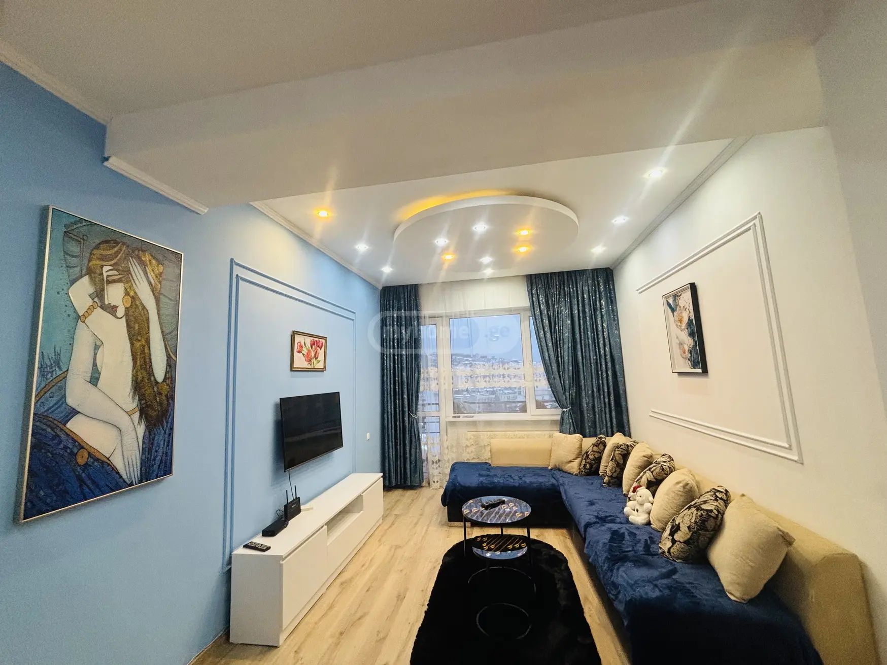  Kiralık 2   Daire in Saburtalo dist.  in Kavtaradze st. 