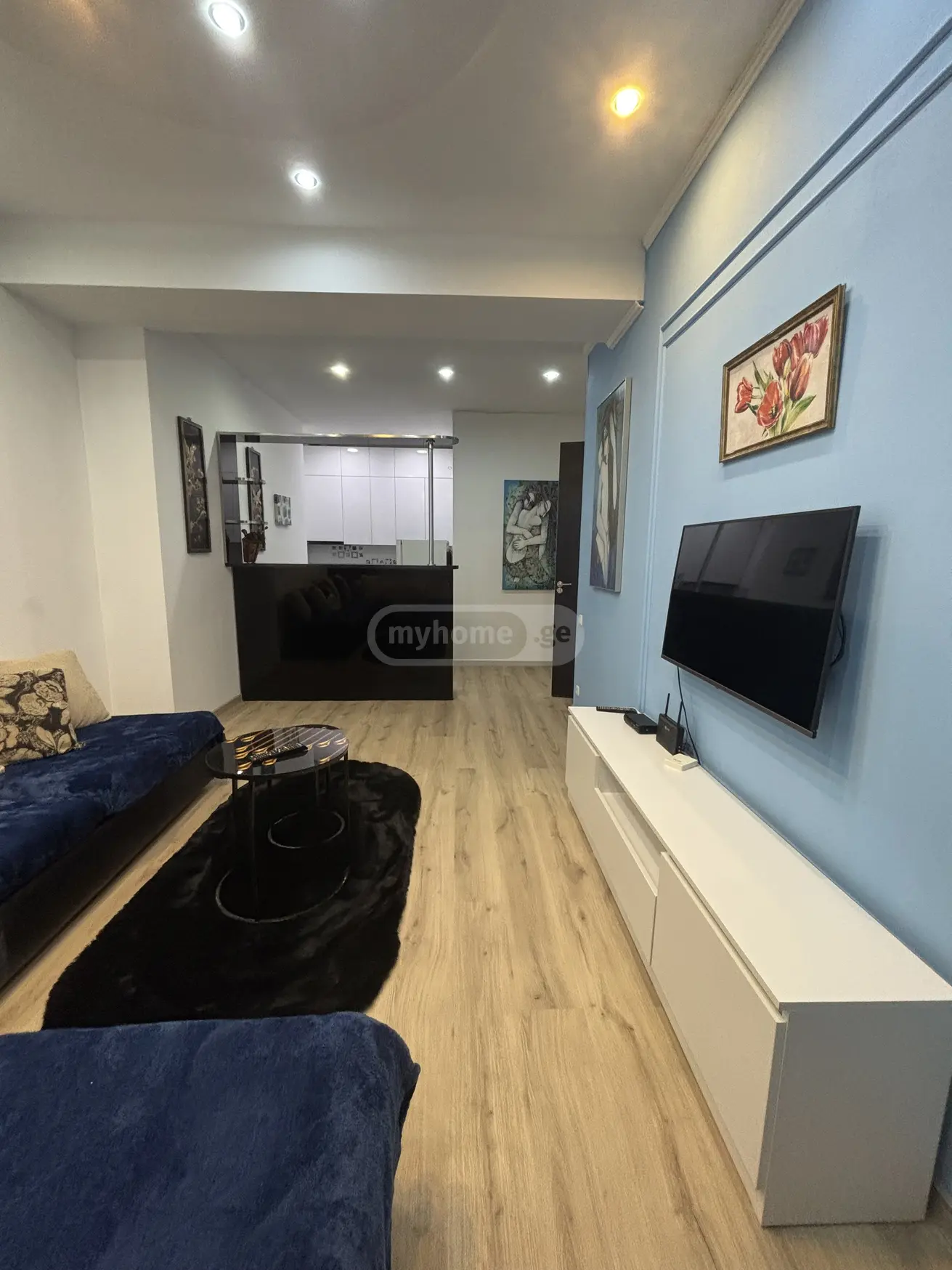  Сдаётся 2 комнатная  Квартира в Сабуртало  на ул. Кавтарадзе 