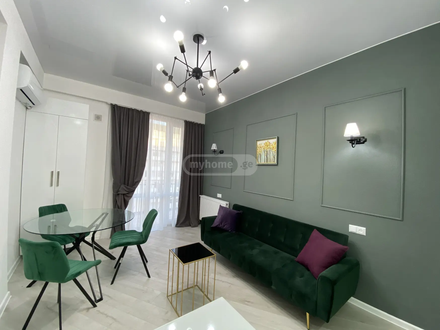  Сдаётся 2 комнатная  Квартира в Сабуртало  на ул. Мицкевича 