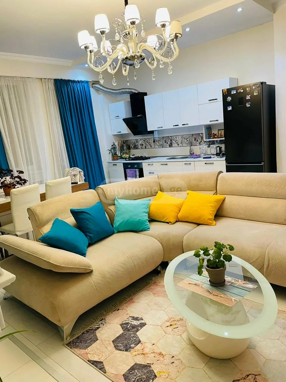  For Rent 3 room  Apartment in Saburtalo dist.  in O. Lortkipanodze st. 