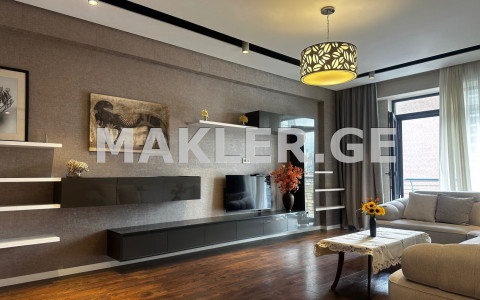  For Rent 4 room  Apartment in Saburtalo dist.  in Tamarashvili st. 