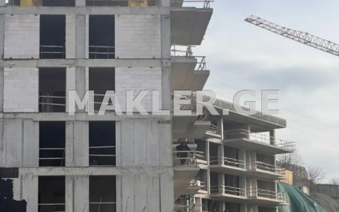  იყიდება მშენებარე ბინა ვაკეში  გიორგი დანელიას ქუჩაზე 