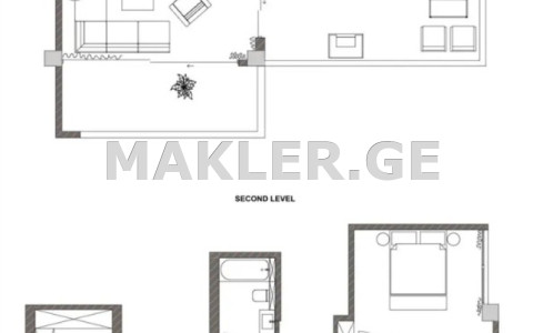  იყიდება 4 ოთახიანი  ბინა საბურთალოზე  ნუცუბიძის ქუჩაზე 