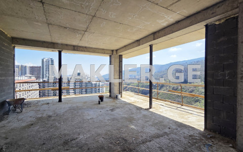  იყიდება მშენებარე ბინა ვაკეში  გიორგი დანელიას ქუჩაზე 