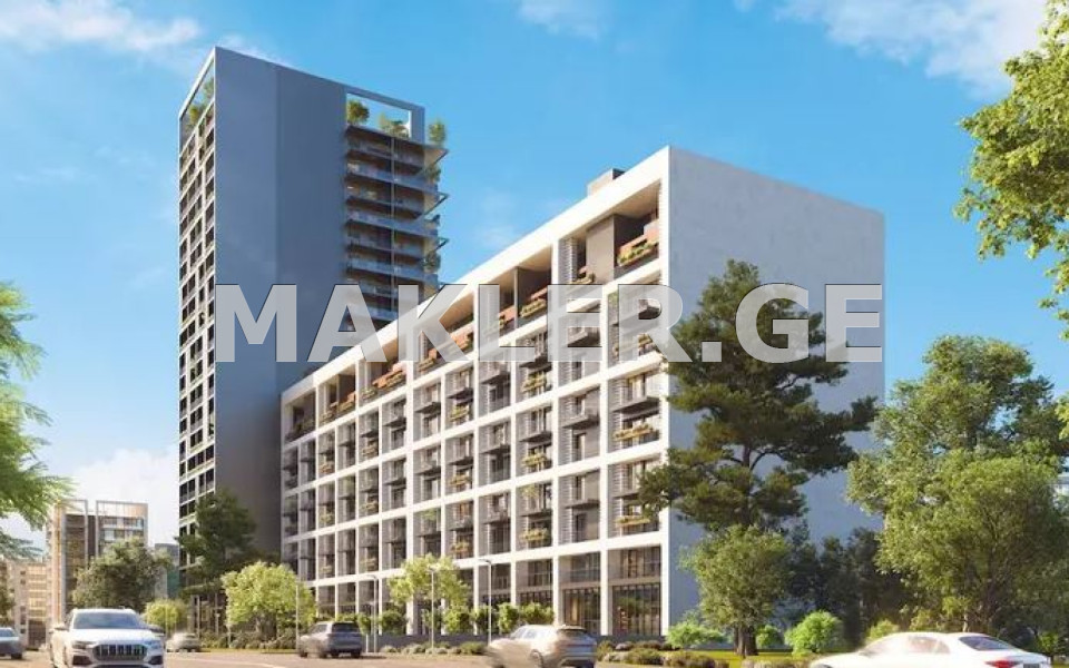  იყიდება მშენებარე ბინა ისანში  ბოჭორმის ქუჩაზე 