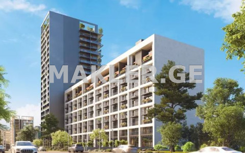  იყიდება მშენებარე ბინა ისანში  ბოჭორმის ქუჩაზე 