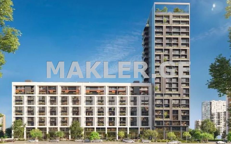  იყიდება მშენებარე ბინა ისანში  ბოჭორმის ქუჩაზე 