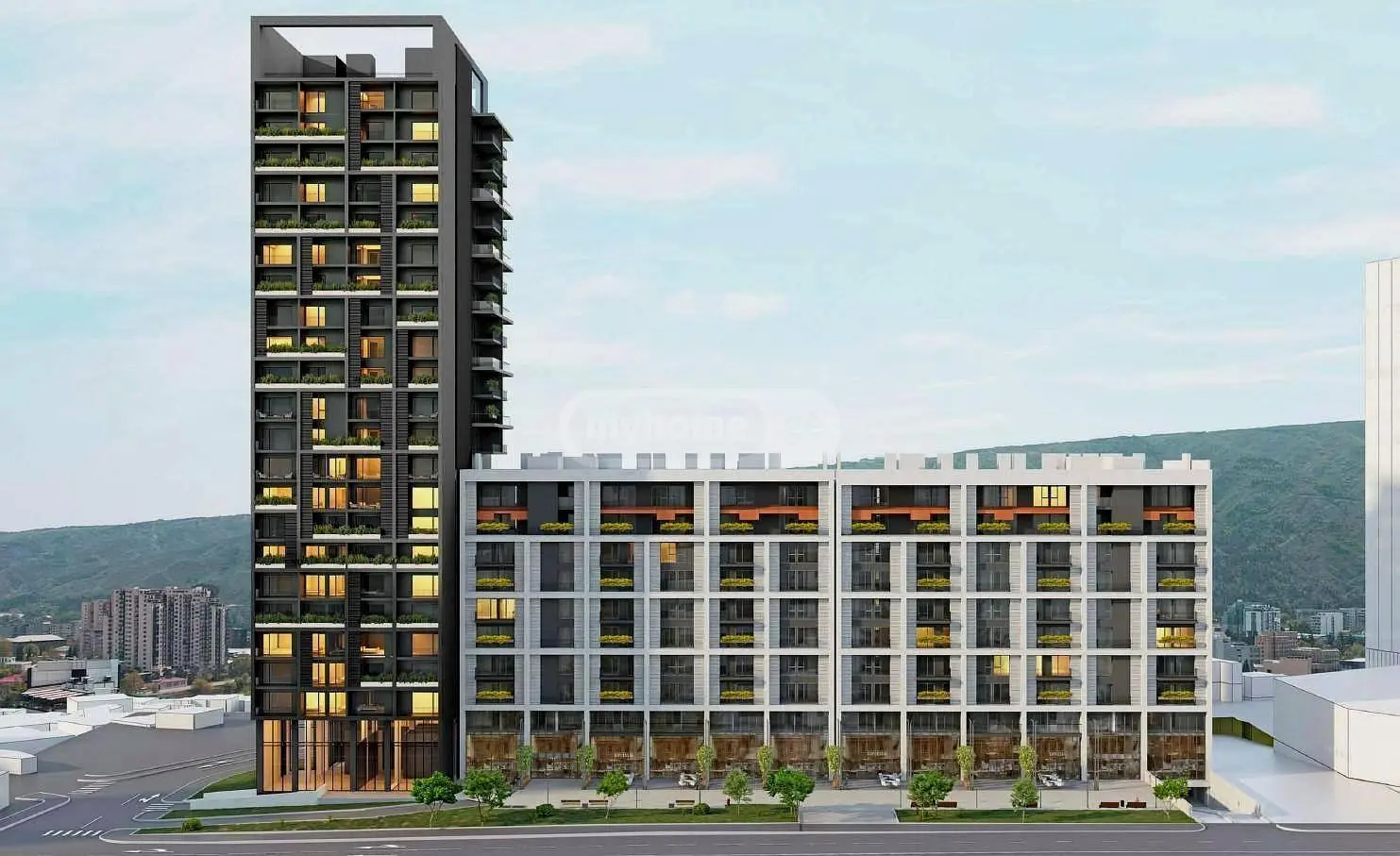  Satılık Yapım aşamasında Daire in Isani dist.  in Bochormi st. 