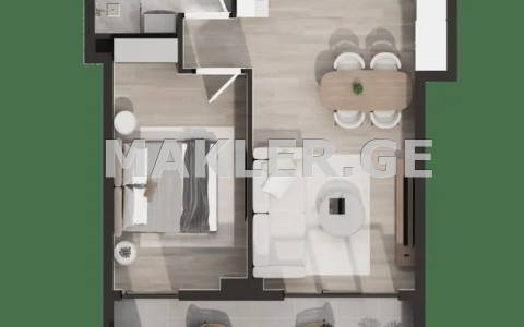  Продается 2 комнатная  Квартира на Озере Лиси