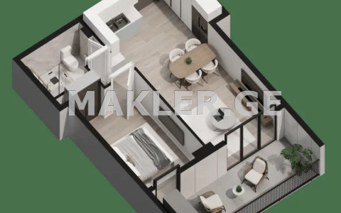  Продается 2 комнатная  Квартира на Озере Лиси