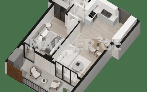  Продается 2 комнатная  Квартира на Озере Лиси