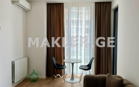  For Rent 2 room  Apartment in Vake dist.  Zurab Avalishvili Street 