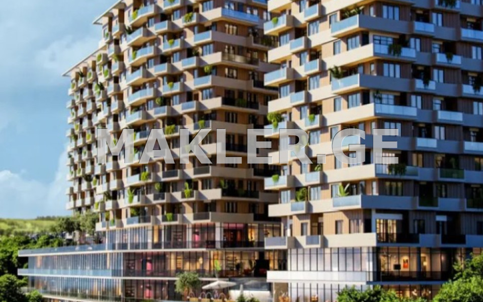  For Sale 2 room  Apartment in Nutsubidze plateau  in E. Amashukeli st. 