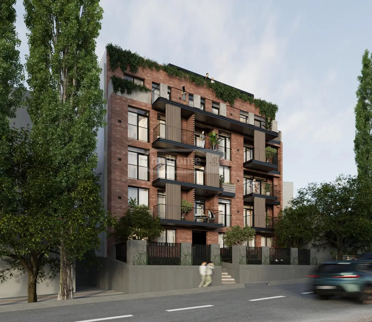  იყიდება მშენებარე ბინა ვაკეში  შატბერაშვილის II ჩიხში 