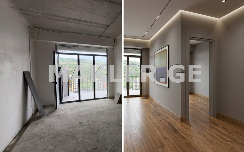  For Sale 2 room  Apartment in Saburtalo dist.  in Ana Politkovskaya st. 