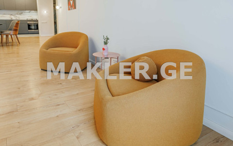  For Sale 2 room  Apartment in Vake dist.  in Tskhvedadze st. 