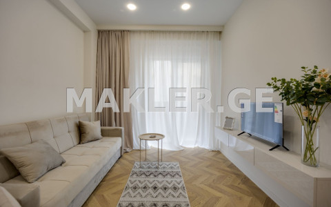 Kiralık 2   Daire in Saburtalo dist.  in Gelovani avenue 