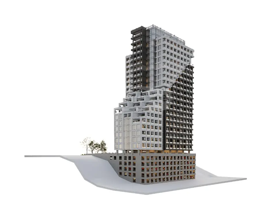  იყიდება მშენებარე ბინა ვაკეში  ი. ჭავჭავაძის გამზ. 