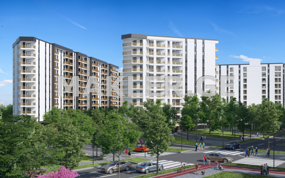  Satılık 2   Daire in Saburtalo dist.  in Gelovani avenue 