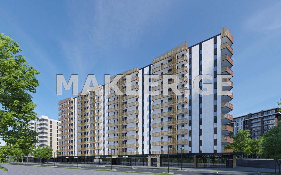  Satılık 2   Daire in Saburtalo dist.  in Gelovani avenue 