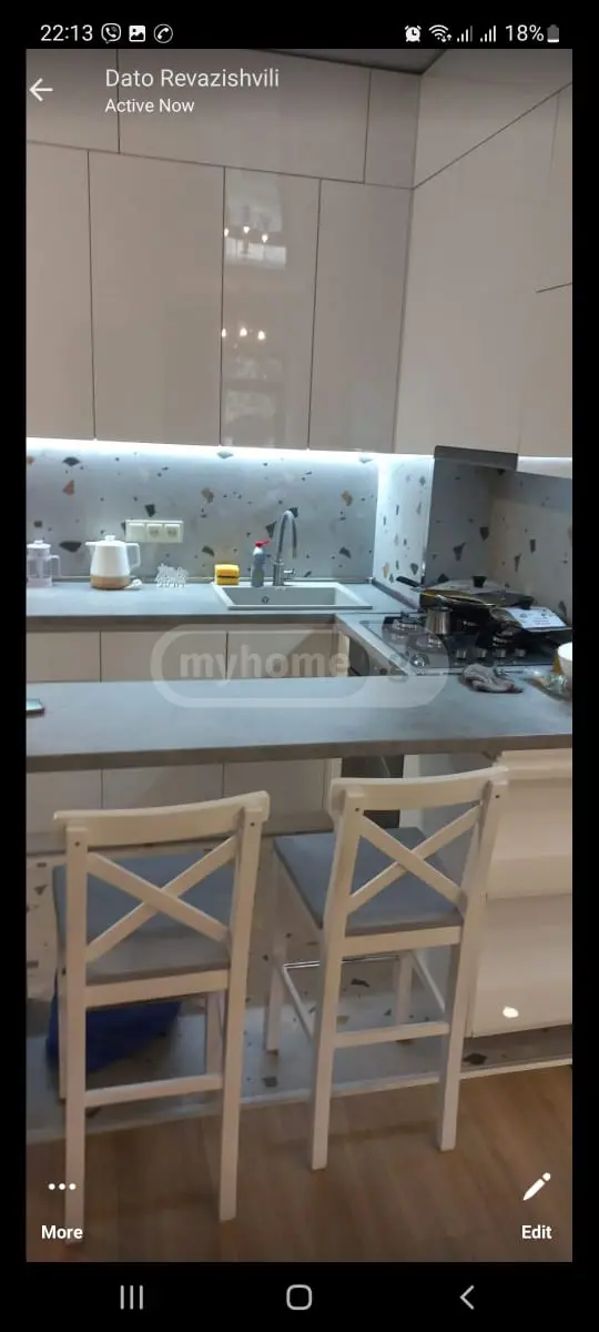  For Rent 2 room  Apartment in Saburtalo dist.  Kaman Lane 