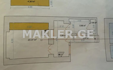  იყიდება 4 ოთახიანი  ბინა სოლოლაკში (ძველ თბილისში)  გ.ტაბიძის ქუჩაზე 